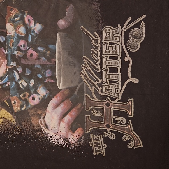 The Mad Hatter Disney Johnny Depp Small Alice-in-Wonderland EUC - Picture 3 of 8